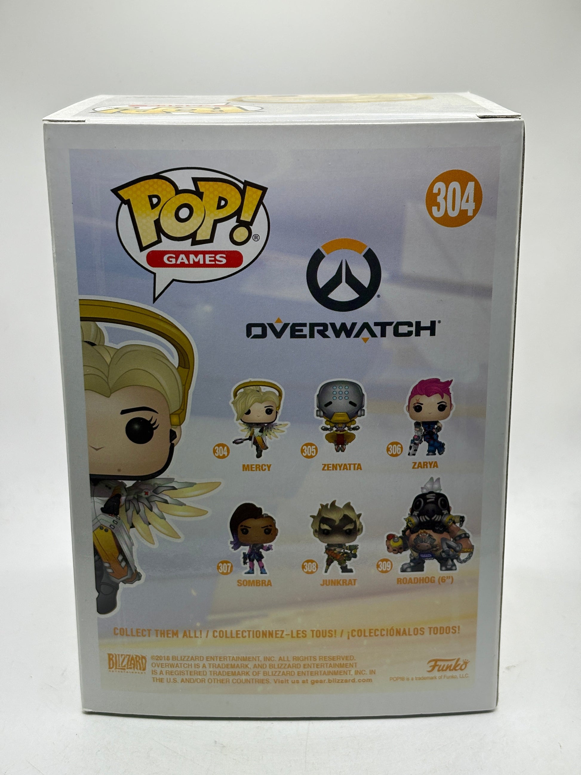 Funko POP! Games Overwatch #304 Mercy Vinyl Figure FRENLY BRICKS - Open 7 Days