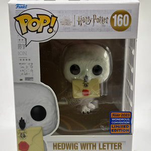 Funko Pop! Movies: Hedwig with Letter #160 Wondrous Convention Vinyl Figure FRENLY BRICKS - Open 7 Days