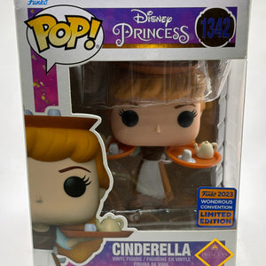 Funko POP! Disney Princess #1342 Cinderella 2023 Wondrous Convention Limited FRENLY BRICKS - Open 7 Days