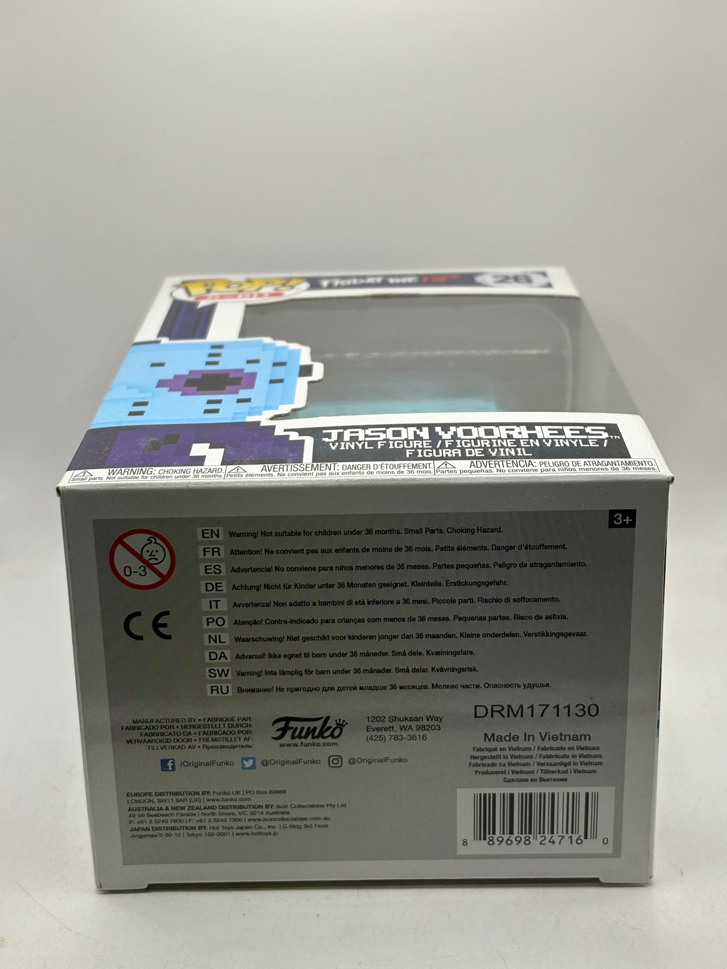 Funko POP! 8-Bit Friday the 13th #26 Jason Voorhees FRENLY BRICKS - Open 7 Days