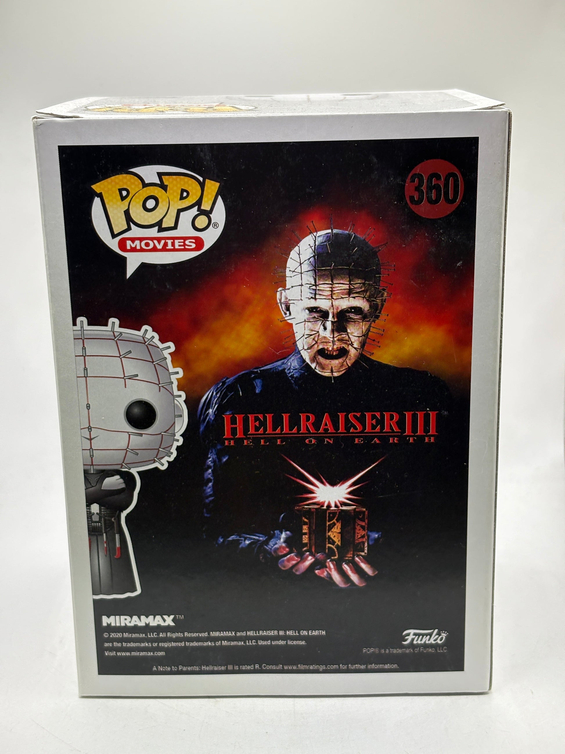 Funko POP! Movies Hell Raiser III #360 Pinhead Glow Special Edition FRENLY BRICKS - Open 7 Days