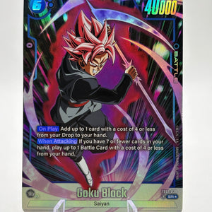Dragon Ball Super Fusion World - Goku Black FB01-039 SR Alternate Art NM FRENLY BRICKS - Open 7 Days
