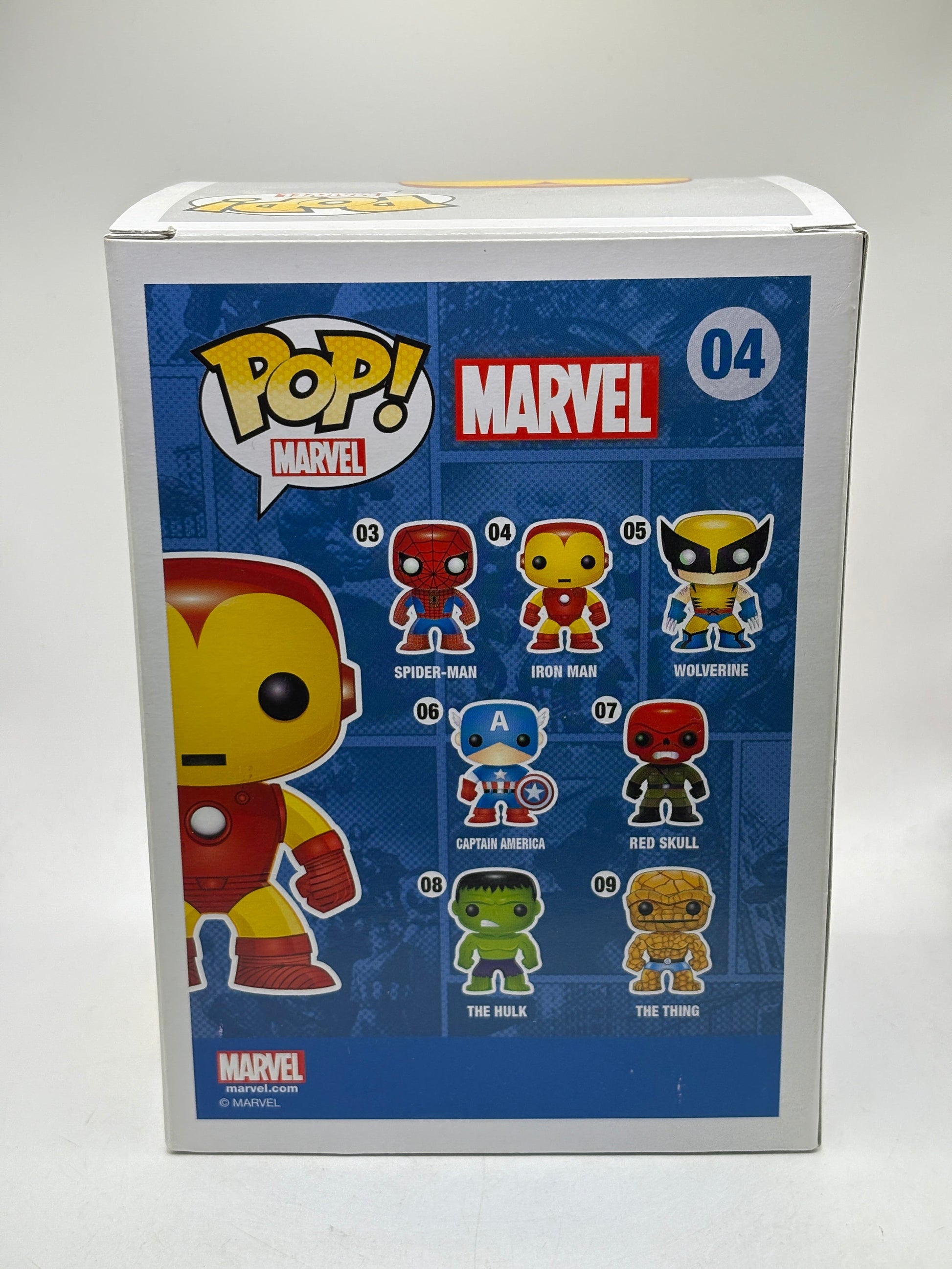 Funko POP! Marvel #04 Iron Man Vinyl Bobble-Head 2015 FRENLY BRICKS - Open 7 Days