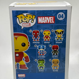 Funko POP! Marvel #04 Iron Man Vinyl Bobble-Head 2015 FRENLY BRICKS - Open 7 Days