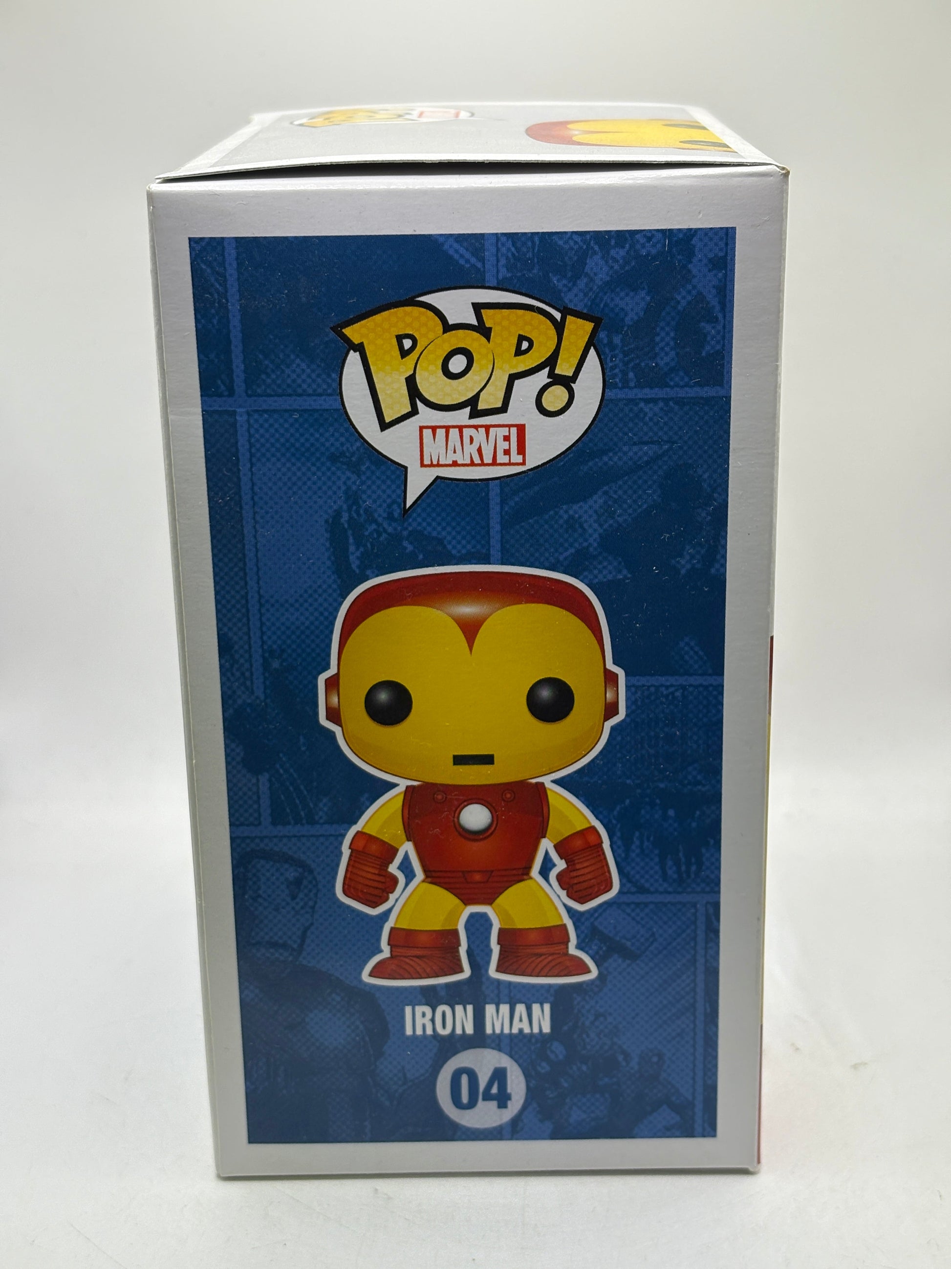 Funko POP! Marvel #04 Iron Man Vinyl Bobble-Head 2015 FRENLY BRICKS - Open 7 Days