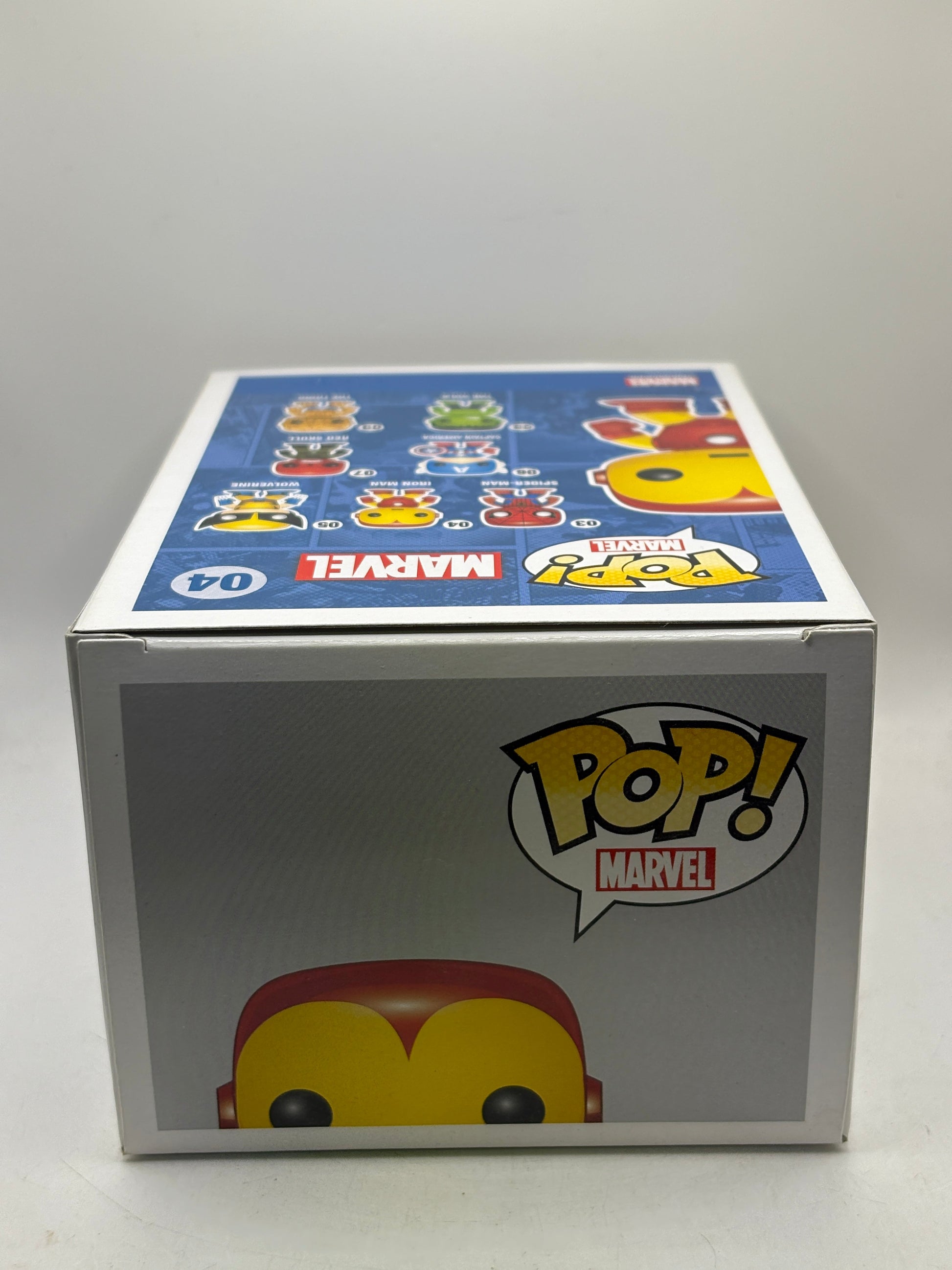 Funko POP! Marvel #04 Iron Man Vinyl Bobble-Head 2015 FRENLY BRICKS - Open 7 Days