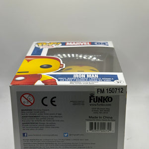 Funko POP! Marvel #04 Iron Man Vinyl Bobble-Head 2015 FRENLY BRICKS - Open 7 Days