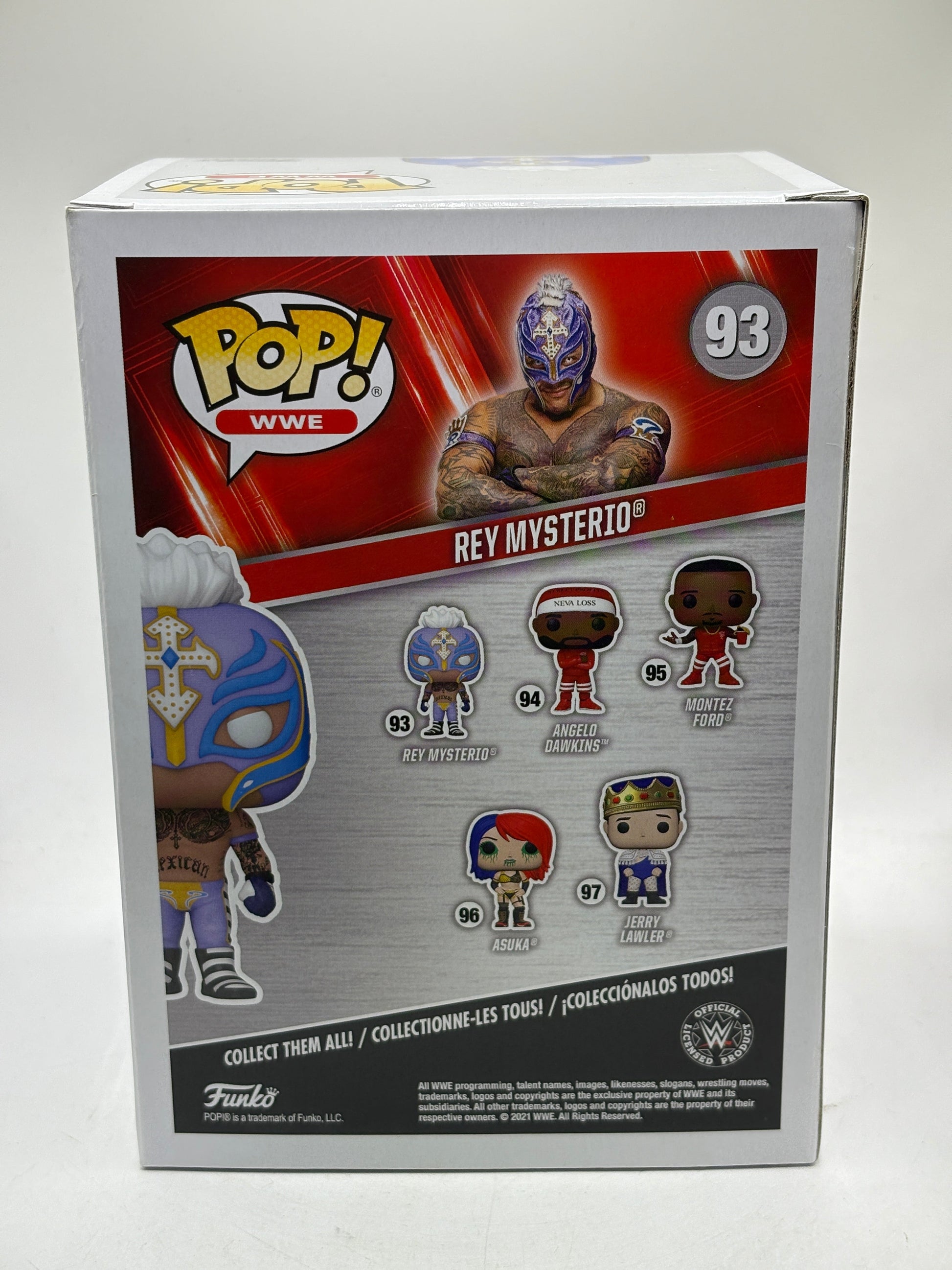 Funko POP! WWE #93 Rey Mysterio Vinyl Figure FRENLY BRICKS - Open 7 Days