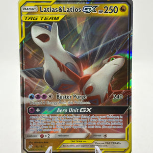 Pokemon TCG Sun Moon Team Up - Latias & Latios GX 113/181 LP FRENLY BRICKS - Open 7 Days