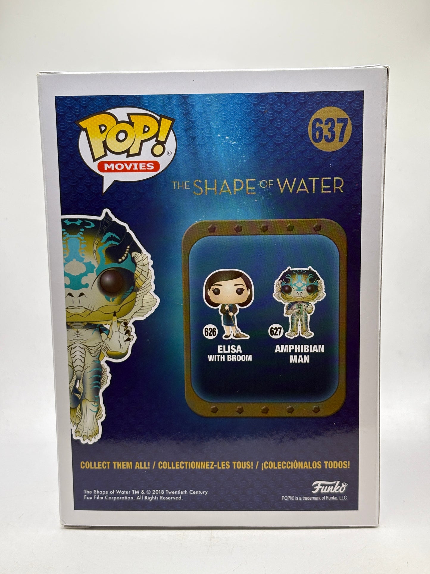 Funko POP! Movies The Shape of Water #637 Amphibian Man Vinyl Figure