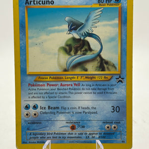 Pokemon TCG WOTC Black Star Promo - Articuno 48 Promo Heavy Played FRENLY BRICKS - Open 7 Days