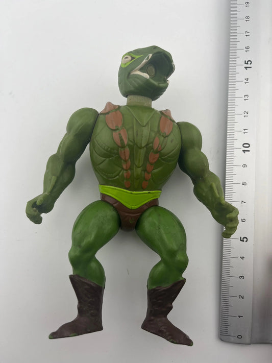 Vintage 1983 Mattel Kobra Khan Masters of the Universe Action Figure MOTU #ONE FRENLY BRICKS - Open 7 Days