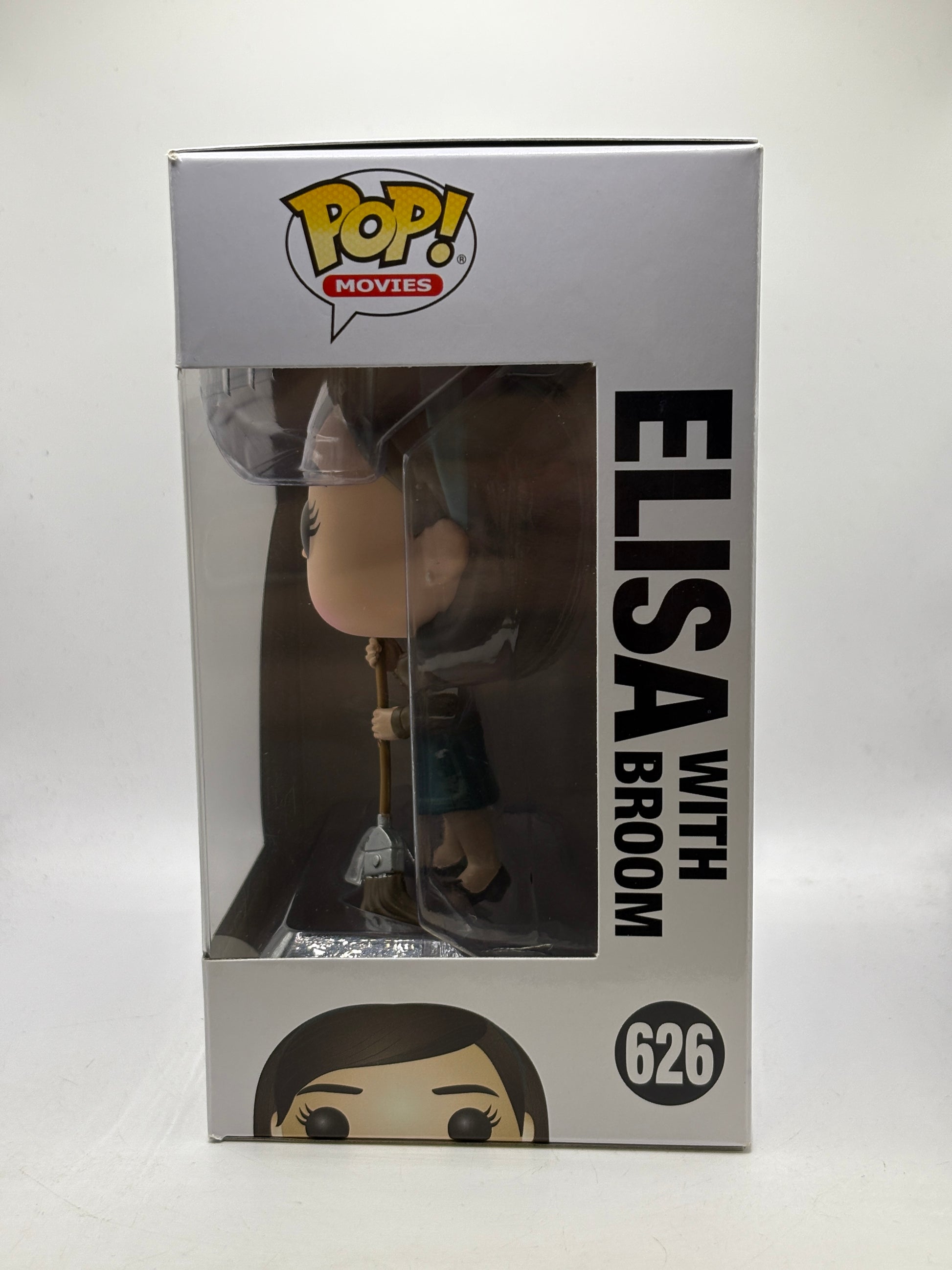Funko POP! Movies The Shape of Water #626 Elisa with Broom Vinyl Figure image 2