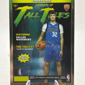 2025-26 Topps Chrome #TT-16 Tall Tales Cooper Flagg Rookie FRENLY BRICKS - Open 7 Days