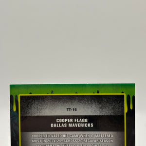 2025-26 Topps Chrome #TT-16 Tall Tales Cooper Flagg Rookie FRENLY BRICKS - Open 7 Days