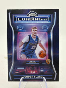 2025-26 Topps Chrome Loading Insert Cooper Flagg #LD-11 Mavericks NBA Rookie RC