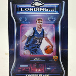 2025-26 Topps Chrome Loading Insert Cooper Flagg #LD-11 Mavericks NBA Rookie RC FRENLY BRICKS - Open 7 Days