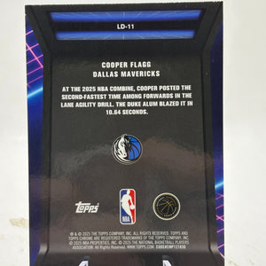 2025-26 Topps Chrome Loading Insert Cooper Flagg #LD-11 Mavericks NBA Rookie RC FRENLY BRICKS - Open 7 Days