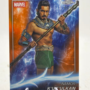 Namor K’uk’ulkan Orange Refractor /25 Topps Chrome Marvel 2025 - Black Panther FRENLY BRICKS - Open 7 Days