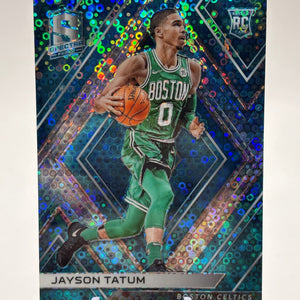 2017-18 Panini Spectra Jayson Tatum #3 Neon Blue Prizm /99 (RC) FRENLY BRICKS - Open 7 Days