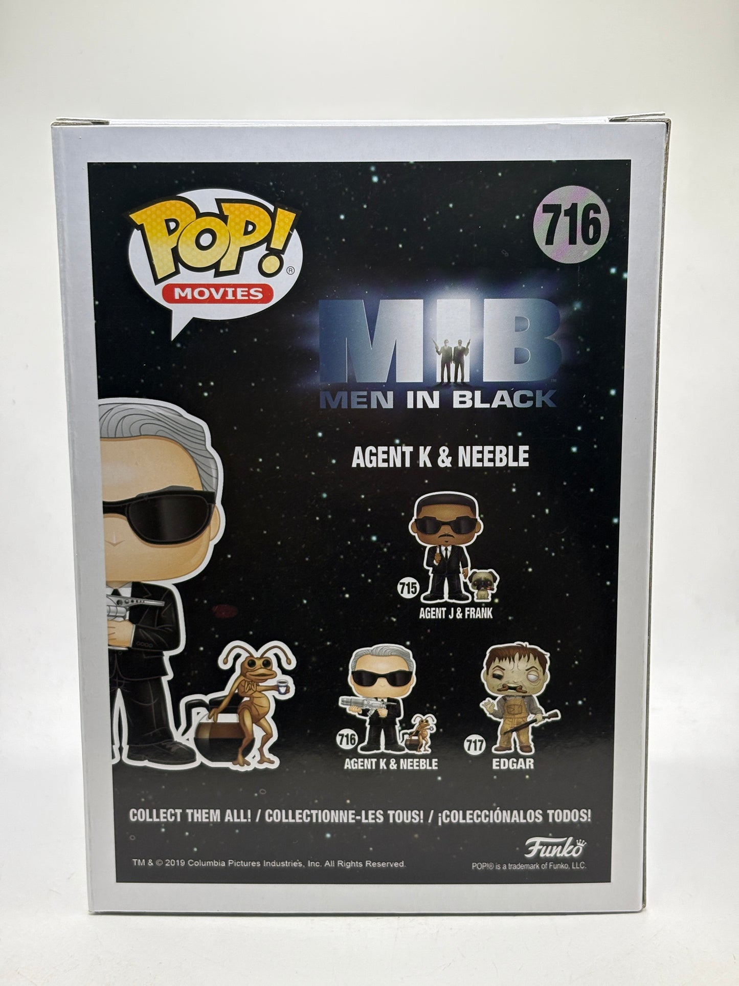 Funko POP! Movies Men in Black #716 Agent K & Neeble Vinyl Figure