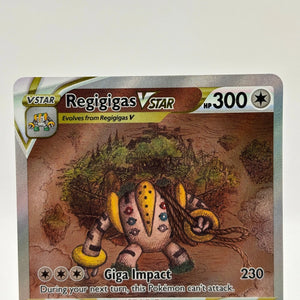 Pokemon TCG Crown Zenith - Regigigas Vstar GG55/GG70 Full Art NM FRENLY BRICKS - Open 7 Days
