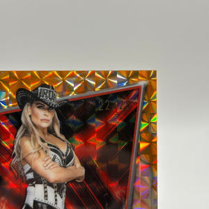 Natalya 2026 Topps Chrome WWE Orange Geometric Red Brand Auto /25 FRENLY BRICKS - Open 7 Days