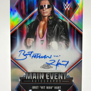 2026 Topps Chrome WWE Bret 