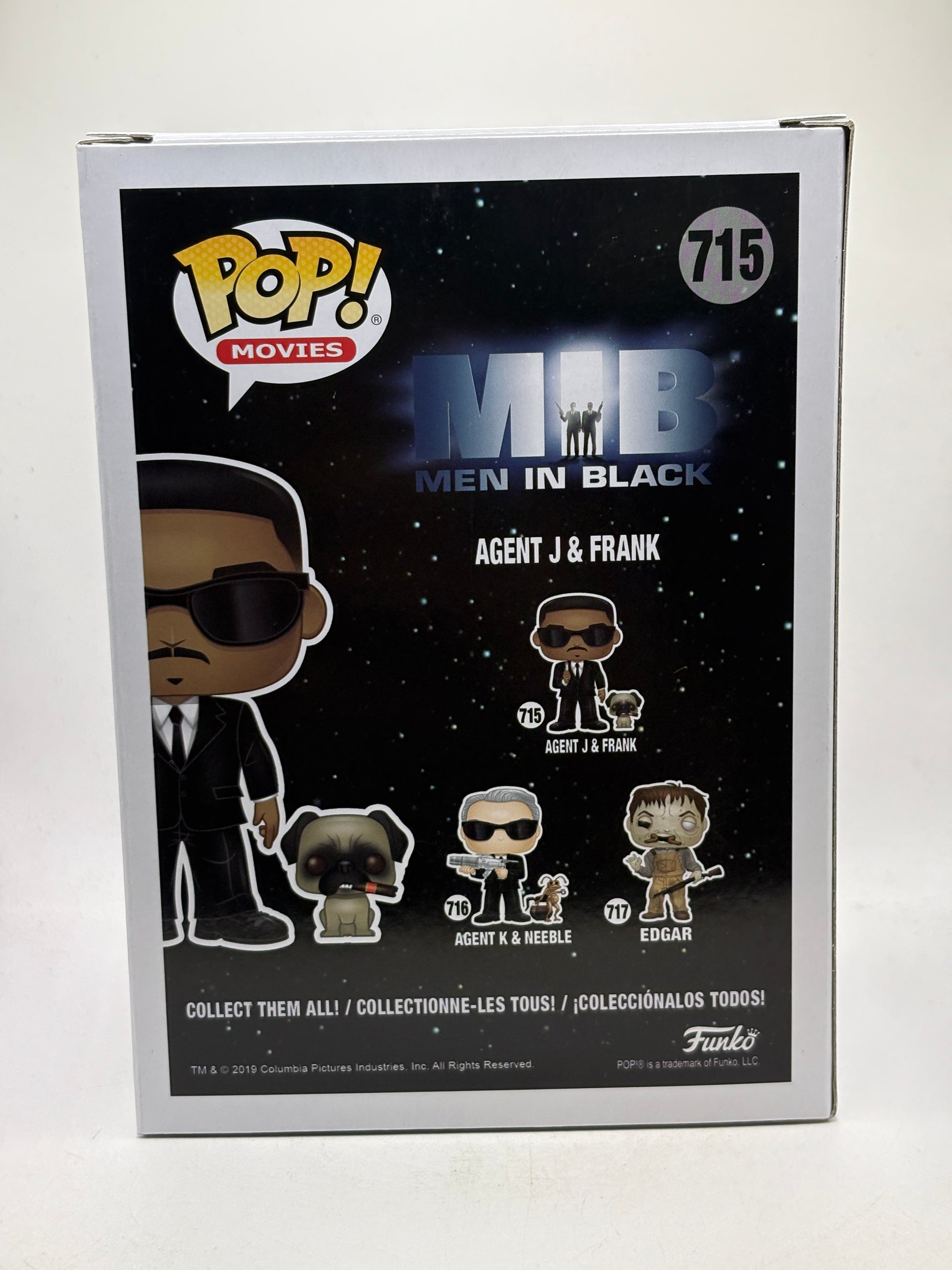 Funko POP! Movies Men in Black #715 Agent J & Frank Vinyl Figure image 3