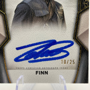 Finn Silver Metal Border Auto /25 2025 Topps Star Wars Masterwork John Boyega FRENLY BRICKS - Open 7 Days