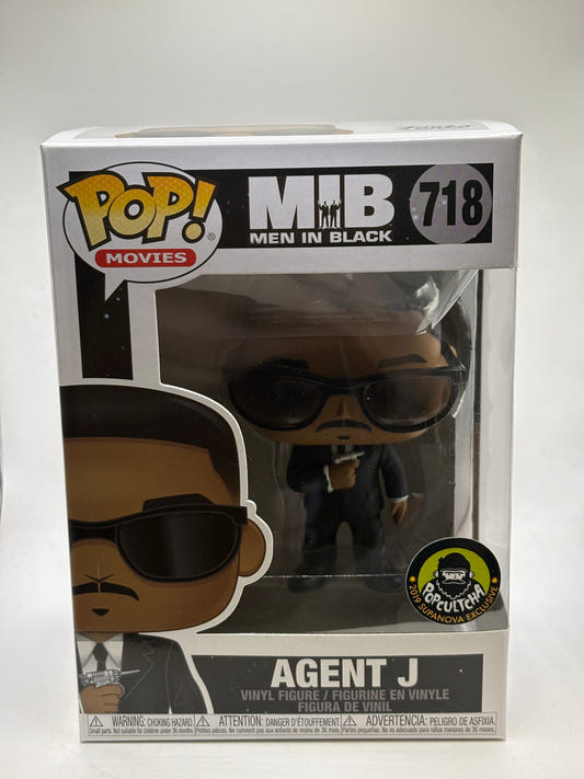 Funko POP! Movies Men In Black #718 Agent J Vinyl Figure Popcultcha 2019 Supernova