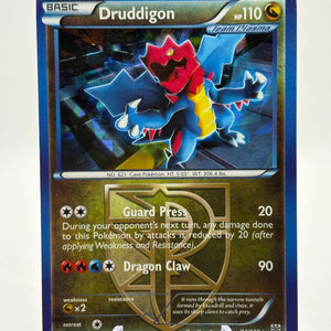 Pokemon TCG Black White Plasma Storm - Druddigon 94/135 Cracked Ice MP FRENLY BRICKS - Open 7 Days