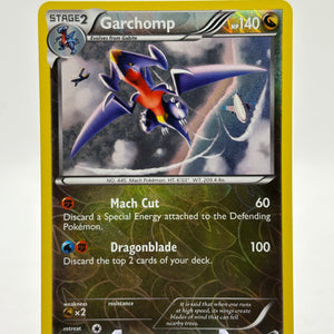Pokemon TCG Black White Legendary Treasures - Garchomp 96/113 Rare Reverse Holo MP FRENLY BRICKS - Open 7 Days