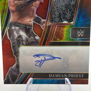 Damian Priest 2022 Panini Select WWE Autographed Memorabilia Auto Relic /25 FRENLY BRICKS - Open 7 Days
