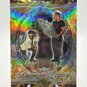 The Rock 2026 Topps Chrome WWE Diamond Legacy Gold Refractor /50 RDL-8 FRENLY BRICKS - Open 7 Days