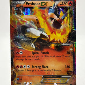 Pokemon TCG XY Breakpoint - Emboar EX 14/122 Rare Holo NM FRENLY BRICKS - Open 7 Days