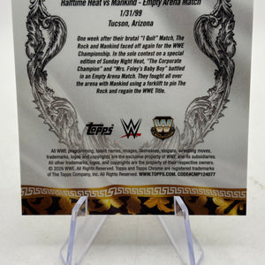The Rock 2026 Topps Chrome WWE Diamond Legacy Gold Refractor /50 RDL-8 FRENLY BRICKS - Open 7 Days