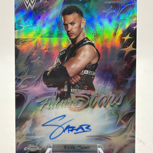 2026 Topps Chrome WWE Ricky Saints Future Stars Auto #FSA-RIC FRENLY BRICKS - Open 7 Days