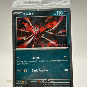 Pokemon TCG Mega Evolution - Yveltal 088/132 Rare Holo EB Games Sealed FRENLY BRICKS - Open 7 Days