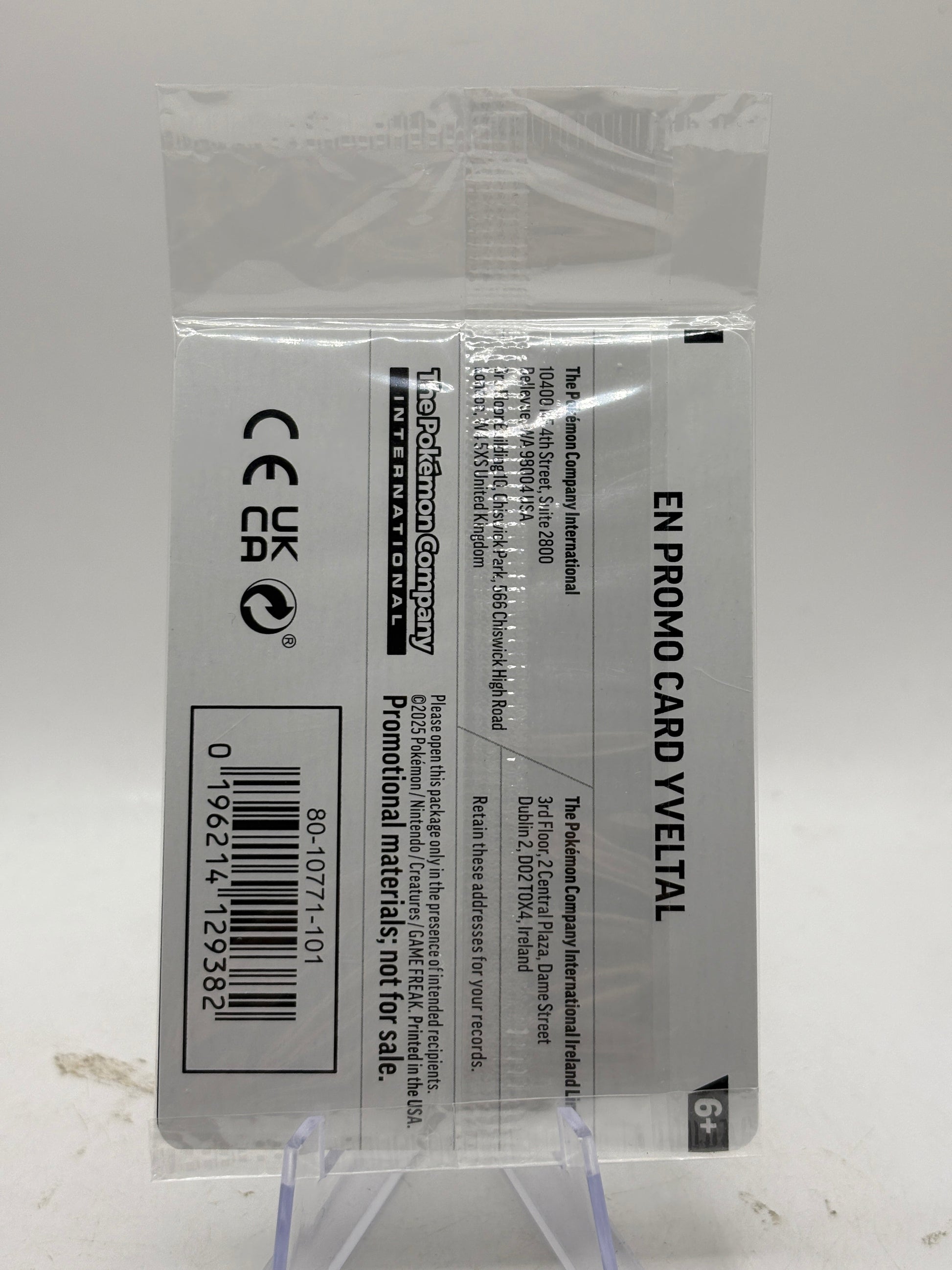 Pokemon TCG Mega Evolution - Yveltal 088/132 Rare Holo EB Games Sealed FRENLY BRICKS - Open 7 Days
