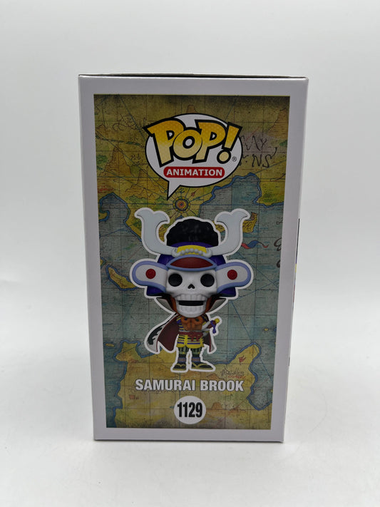 Funko POP! Animation - One Piece - Samurai Brooks #1129 Limited Chase Edition FRENLY BRICKS - Open 7 Days