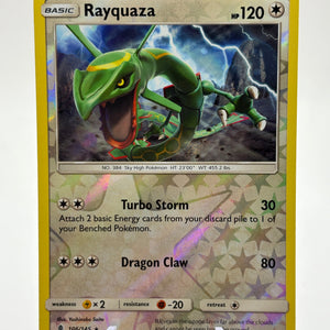 Pokemon TCG Sun Moon Guardians Rising - Rayquaza 106/145 Rare Reverse Holo MP FRENLY BRICKS - Open 7 Days