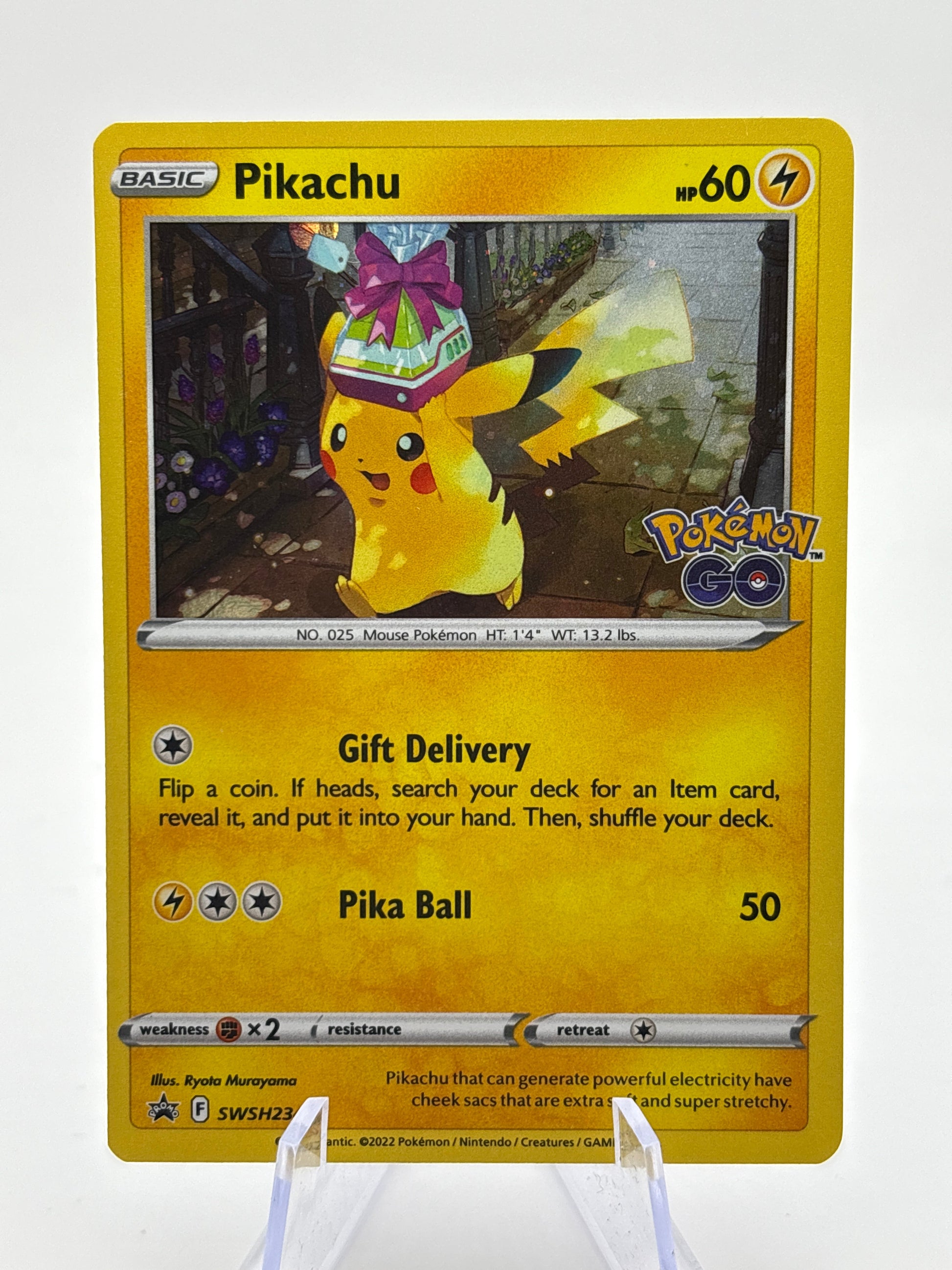Pokemon TCG Sword Shield Promos - Pikachu SWSH234 Black Star Promo LP FRENLY BRICKS - Open 7 Days