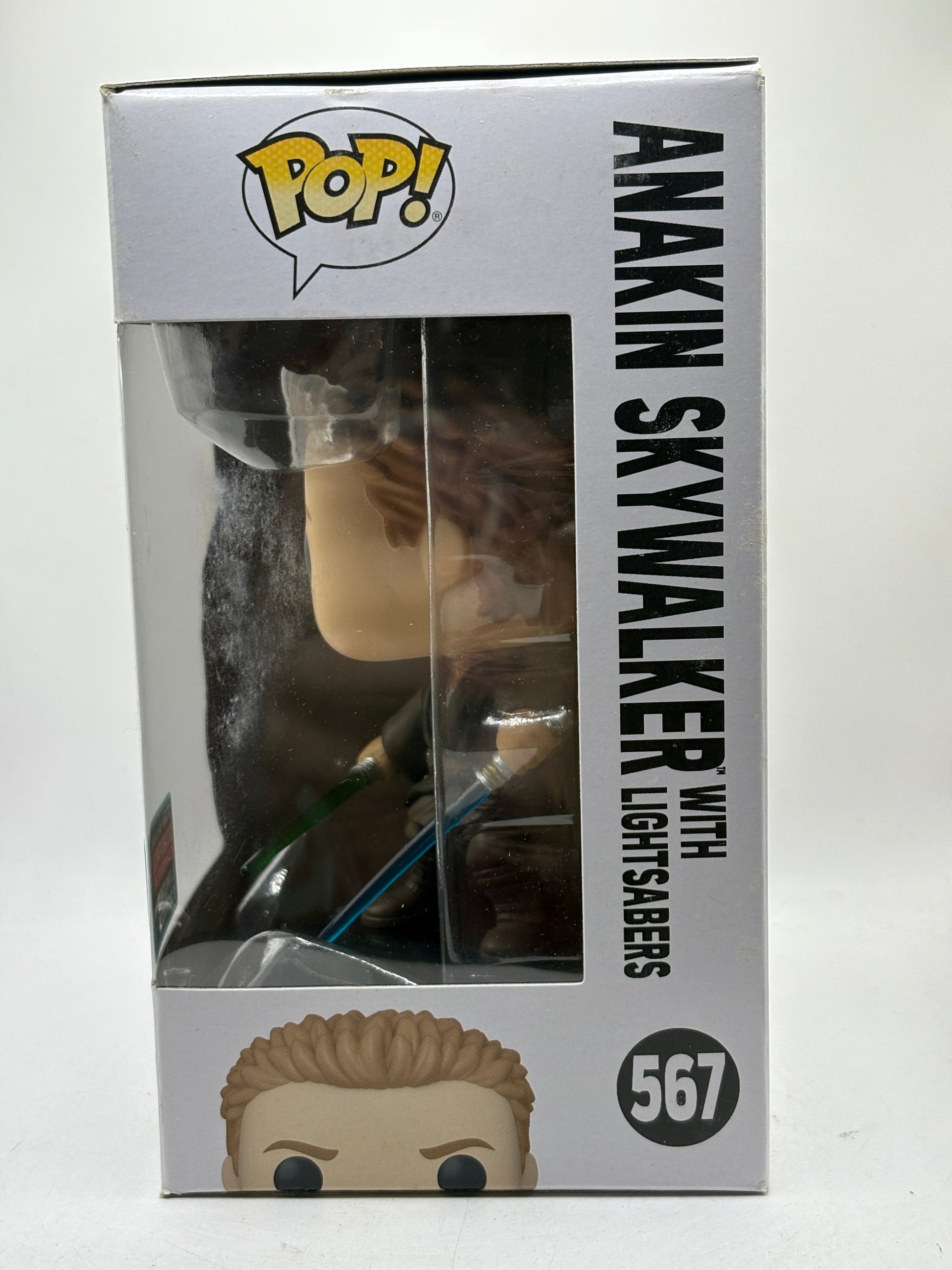 Funko POP! Star Wars #567 Anakin Skywalker with Lightsabers 2022 Fall FRENLY BRICKS - Open 7 Days