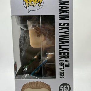 Funko POP! Star Wars #567 Anakin Skywalker with Lightsabers 2022 Fall FRENLY BRICKS - Open 7 Days