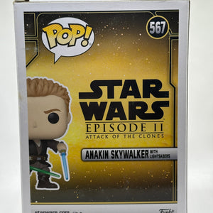 Funko POP! Star Wars #567 Anakin Skywalker with Lightsabers 2022 Fall FRENLY BRICKS - Open 7 Days
