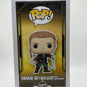 Funko POP! Star Wars #567 Anakin Skywalker with Lightsabers 2022 Fall FRENLY BRICKS - Open 7 Days