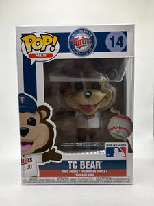 Funko POP! MLB Minnesota Twins #14 TC Bear Vinyl Figure