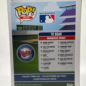Funko POP! MLB Minnesota Twins #14 TC Bear Vinyl Figure FRENLY BRICKS - Open 7 Days