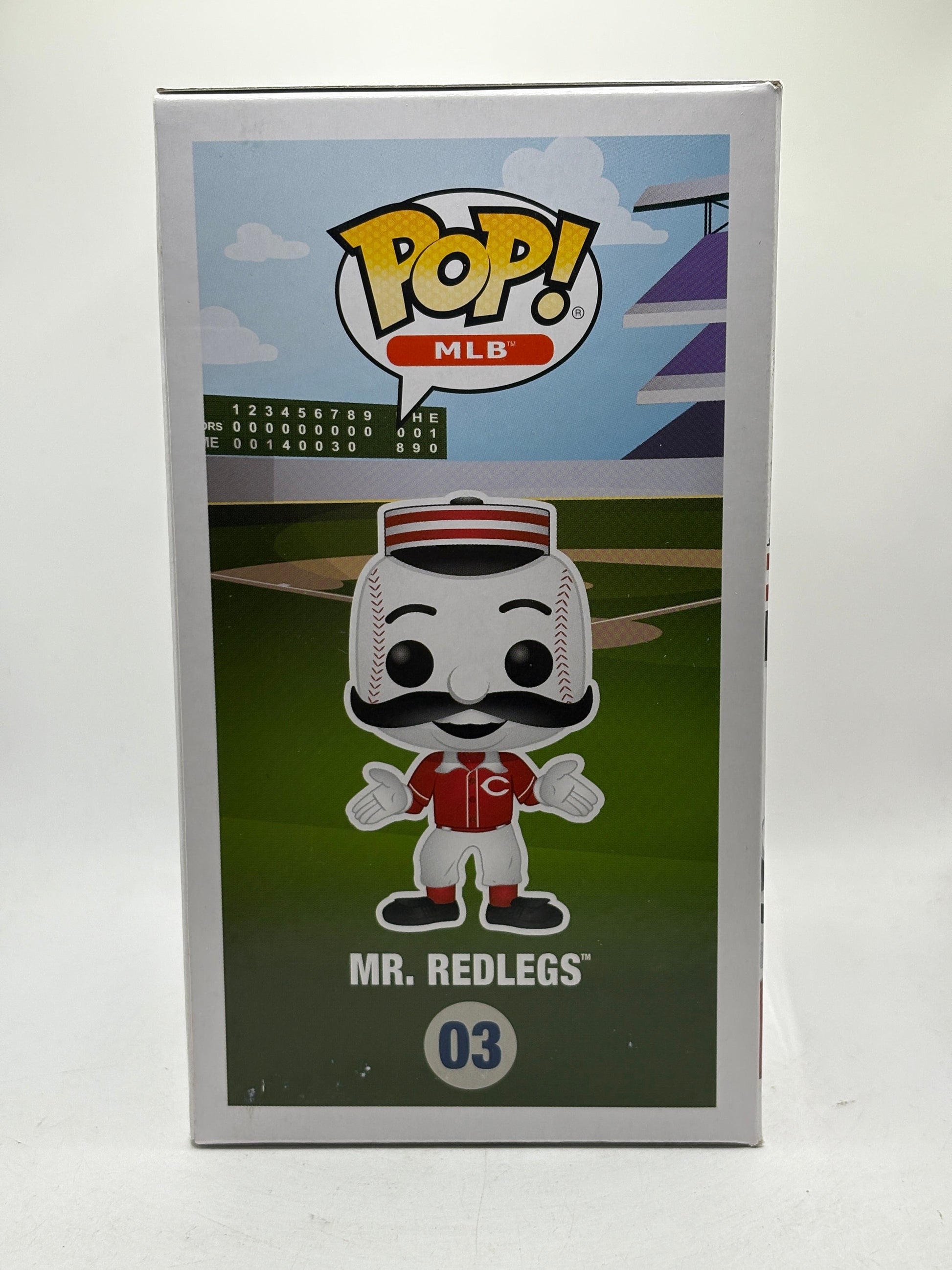 Funko POP! MLB Reds #03 Mr. Redlegs Vinyl Figure FRENLY BRICKS - Open 7 Days